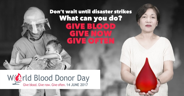 world blood donor day 2017