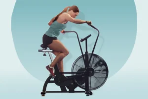 Sunny Health & Fitness Air Resistance Hybrid Bike